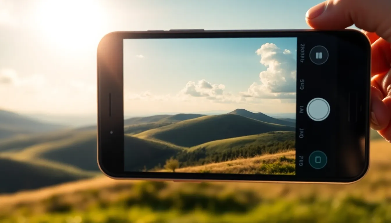 스마트폰 사진 구도 예시